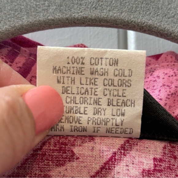 Vintage Roper Western Button Down Cow Girl Riding Shirt Womens Size Large - Picture 7 of 7